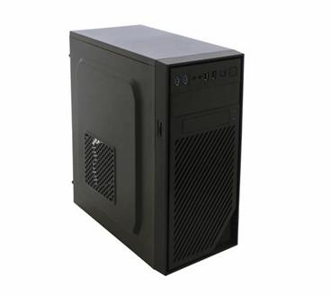 EUROCASE ML X404 ATX case (2x USB3, 2x USB2, audio, čtečka karet, bez zdroje) černý