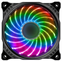 EUROCASE ventilátor RGB 120mm (FullControl spot Led)