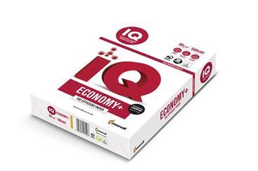 Europapier IQ ECONOMY+ papír A4, 80g/m2, 1x500listů - VYSOKÁ KVALITA, VYSOKÁ BĚLOST