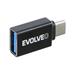 EVOLVEO C1, redukce USB A 3.1/ USB C 3.1 Gen 2, 10Gb/s