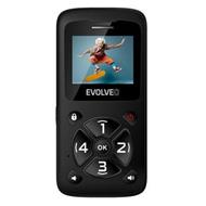 EVOLVEO EasyPhone ID, mobilní telefon pro seniory, nejjednodušší telefon na trhu, 1,77"/1x SIM/700mAh/černá