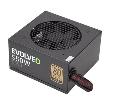 EVOLVEO G750 zdroj 750W, eff 91%, 80+ GOLD, ATX, modulární, retail