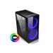 EVOLVEO Ptero Q20, case ATX, 2x USB2.0 / 1x USB3.0 1x HD Audio, 2x 200mm RGB, prosklené bočnice, černý