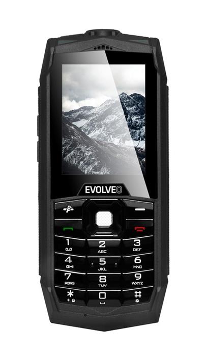 EVOLVEO StrongPhone Z1, vodotěsný odolný Dual SIM telefon, výkonná svítilna
