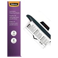 FELLOWES čistící listy pro laminátory/ velikost A4/ 10 pack