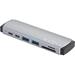 FIXED HUB 7v1 USB-C pro MacBooky šedý