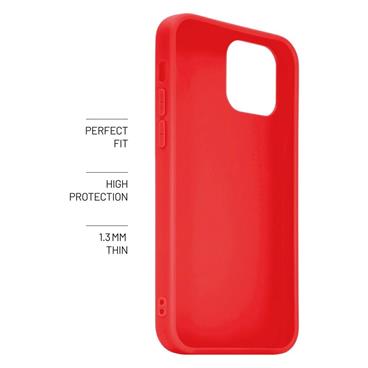 FIXED Story silikonový kryt Motorola Moto G53 5G červený