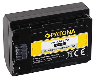 Fotobaterie Patona pro Sony NP-FZ100 1600mAh Li-Ion