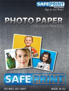 Fotopapír SAFEPRINT pro laser tiskárny  Matte 200 g, A4, 10 sheets