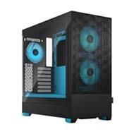 Fractal Design Pop Air RGB Cyan Core TG Clear Tint