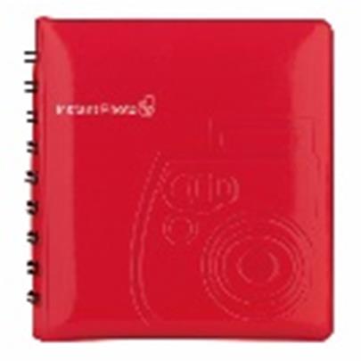 Fujifilm Instax mini photo album red for 64 Instax Mini images