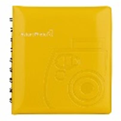 Fujifilm Instax mini photo album yellow for 64 Instax Mini images