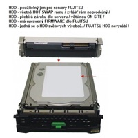 Fujitsu HD SATA 6G 1TB 7.2K HOT PLUG 3.5" BC pro TX1330/TX2540 M1