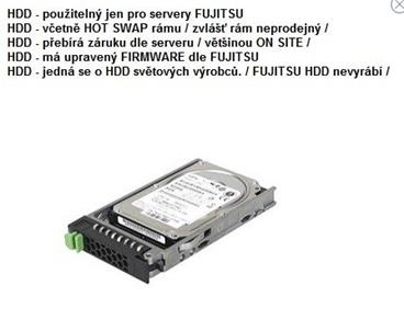 FUJITSU HDD SRV SSD SAS 12G 1.6TB Mixed-Use 2.5' H-P EP pro TX1330M5 RX1330M5 TX1320M5 RX2530M7 RX2540M7 + RX2530M5