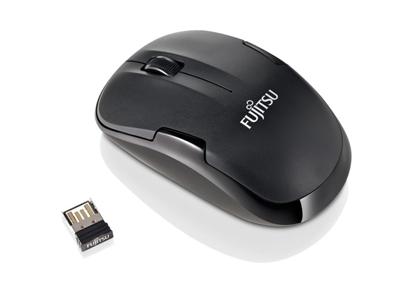 Fujitsu myš Wireless Mouse WL200, microreceiver, 1000dpi, 1x AAA