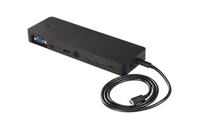 FUJITSU portreplikator USB-C - VGA HDMI DP LAN 2x USB 3.0 - pro všechny typy notebooku s USB-C