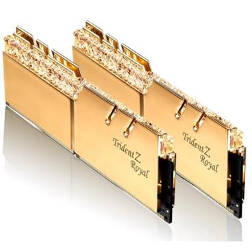 G.SKILL 16GB=2x8GB Trident Z Royal Gold DDR4 3600MHz CL17 1.35V