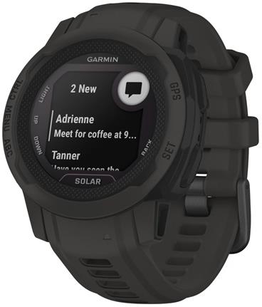 GARMIN chytré GPS hodinky Instinct 2S Solar, Graphite