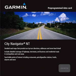 Garmin CityNavigator Evrope NT2008-uliční routovatelná mapa Evropy-microSD karta