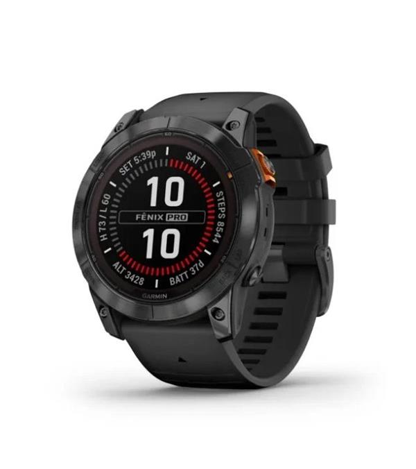 Garmin fenix7X PRO Solar Edition/ Gray / Black Band