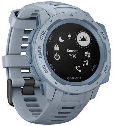 GARMIN GPS chytré hodinky Instinct Light Blue Optic