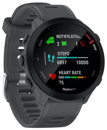 GARMIN GPS sportovní hodinky Forerunner 55 Grey