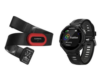 GARMIN GPS sportovní hodinky Forerunner 735XT Run Bundle černá