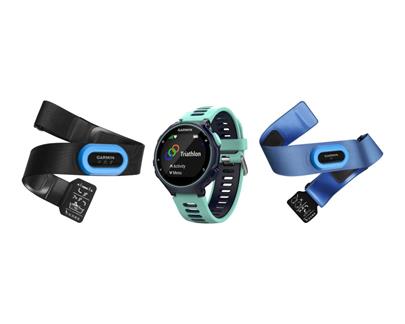 GARMIN GPS sportovní hodinky Forerunner 735XT Tri Bundle modrá