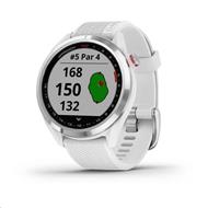 Garmin řemínek pro Approach S42 Silver/White Silicone