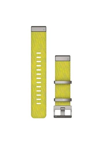Garmin Řemínek QuickFit 22 mm, Tkaný nylonový řemínek, žluto-zelený