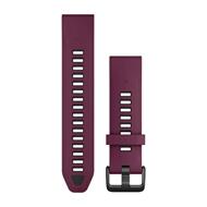 GARMIN Řemínky QuickFit® 20 Watch Bands, Merlot/Graphite Silicone