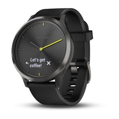 GARMIN stylové/chytré hodinky vívomove Optic Sport Black (velikost L)