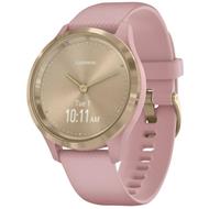 GARMIN stylové/chytré hodinky vivomove3S Sport, LightGold/Pink Band