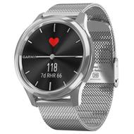 GARMIN stylové/chytré vívomove3 Luxe, Silver/Milanese Band