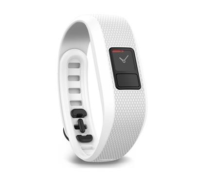 Garmin Vívofit3 White (vel. L) - monitorovací náramek/hodinky, bez nutnosti nabíjení
