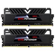 GEIL RAM DDR4 8GB 2133MHz EVO POTENZA / DIMM / KIT 2x 4GB / CL15 / Heatshield / Černé