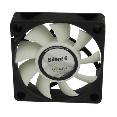 GELID ventilátor SILENT 6, 6cm, hydrodynamické ložisko, tichý
