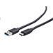 GEMBIRD CABLEXPERT Kabel USB 2.0 Lightning (IP5 a vyšší) nabíjecí a synchronizační kabel, 1m, černý