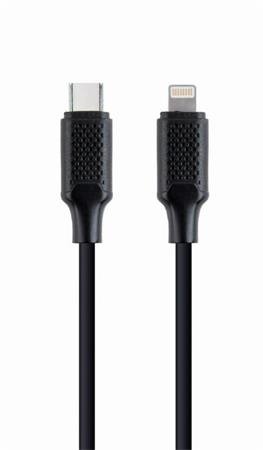 GEMBIRD CABLEXPERT Kabel USB 2.0 Type-C na Ligtning (CM/8pinM), 1,5m, datový, černý