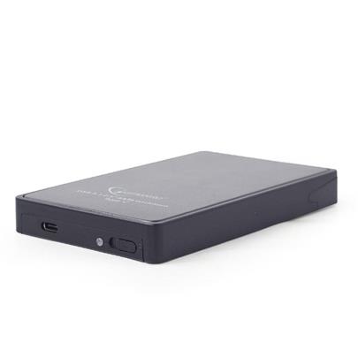 GEMBIRD externí box na 2.5' HDD, USB-C 3.1