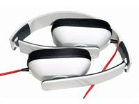 Gembird Folding stereo headphones, glossy-white