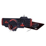 GEMBIRD gaming set, klávesnice, myš podložka, headset