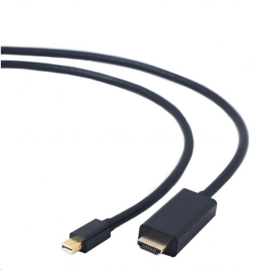 GEMBIRD Kabel CABLEXPERT miniDisplayPort na HDMI, 4K,  M/M, 1,8m