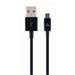GEMBIRD Kabel CABLEXPERT USB 2.0 AM na MicroUSB kabel (AM/BM), 1m, černý