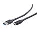 Gembird kabel USB 3.0 A (M) -> Type-C, 3m, černá