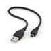 GEMBIRD Kabel USB A-MINI 5PM 2.0 29,5 cm HQ, zlacené kontakty