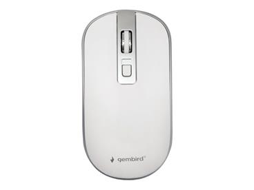 GEMBIRD MUSW-4B-06-WS Wireless optical mouse white-silver