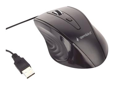 Gembird optická myš MUS-4B-02, 1200 DPI, USB, černá