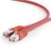 Gembird Patch kabel RJ45, cat. 6A, FTP, LSZH, 0.5m, červený
