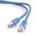 Gembird Patch kabel RJ45, cat. 6A, FTP, LSZH, 1m, modrý